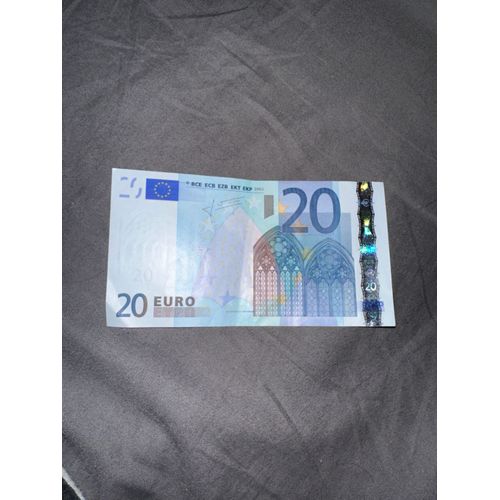 Billet 20€ 2002 Jean-Claude Trichet