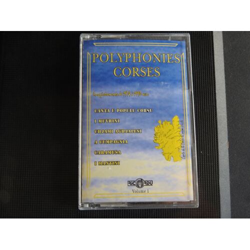 K7 Audio Polyphonies Corses Volime 1 : Muvrini Mantini Cumpagnia ...