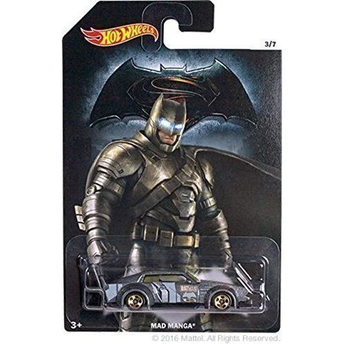 Hot Wheels - Batman Vs Superman Dawn Of Justice - Mad Manga (Long Card)