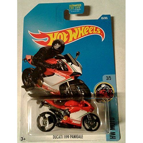 Hot Wheels 2017 Hw Moto Ducati 1199 Panigale (Motorcycle) 85365, Red