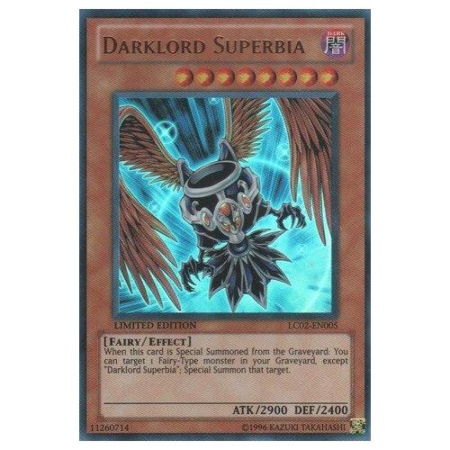 Yugioh Darklord Superbia Lc02en005 Legendary Collection 2 Limited Edition Ultra Rare
