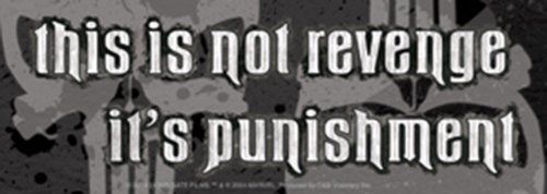 Licenses Products Punisher Revenge Sticker