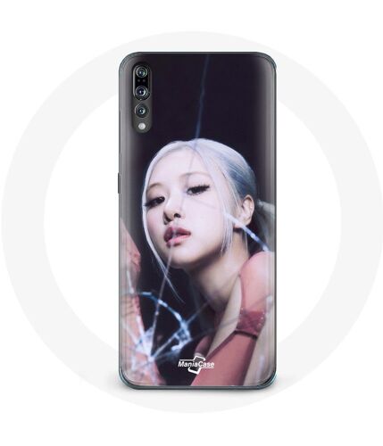 Coque pour Huawei P20 Pro Blackpink Born Pink Affiche Teaser Rosé Comeback Single Pink Venom 2022