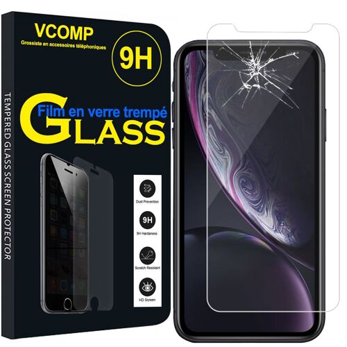1 Film Verre Trempé Pour Apple iPhone XR (2018) 6.1" protection d'écran