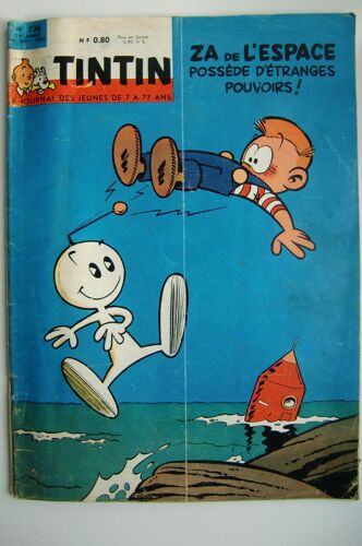 Journal De Tintin Numéro 736 Du 29 Novembre 1962