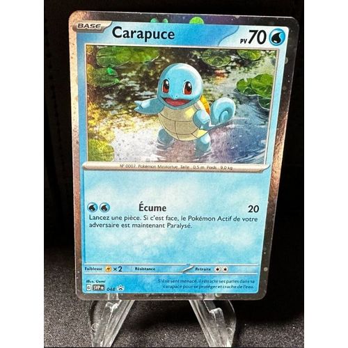 Pokémon Carapuce 048 Holo Ev 3.5 Mew 151