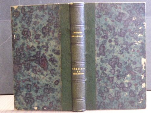 Mémoires Et Reflexions Sur Les Principau