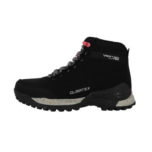 Chaussures Marche Randonnées Vertigo Alpes Chaussures Trekking Tige Mi Haute F Everest Noir