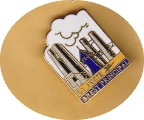 Pin's Bretagne Brest La Poste Principal Rare Ref 5311