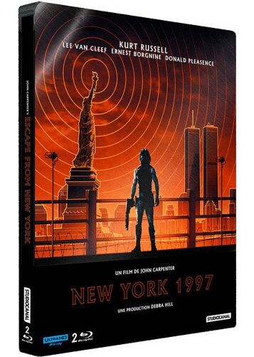 New York 1997 - 4k Ultra Hd + Blu-Ray + Blu-Ray Bonus - Édition Boîtier Steelbook®