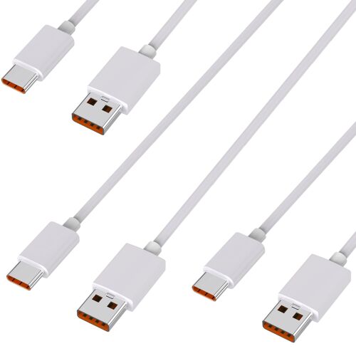 Lot 3 Cables charge rapide USB-C 1m pour Xiaomi 13 / 12 / Redmi Note 12 / Redmi Note 11 / Poco M4 PRO / Poco X5 / Mi 11 Lite / Pad 6 Phonillico®