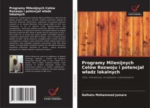 Programy Milenijnych Celów Rozwoju I Potencja¿ W¿Adz Lokalnych