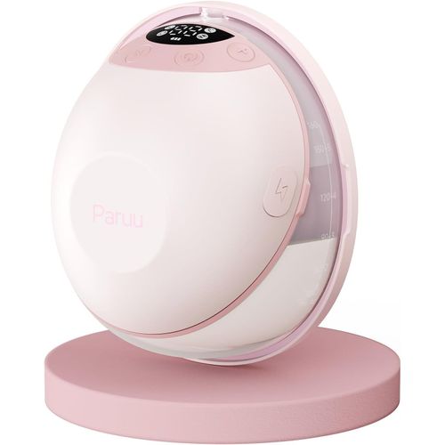 Paruu Tire-Lait Électrique P20 Mains Libres, 4 Modes Et 12 Niveaux D'Aspiration Avec Bride/Insert À Double Étanchéité De 19/21/24 Mm