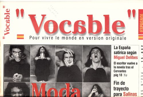 Vocable Espagnol N° 234