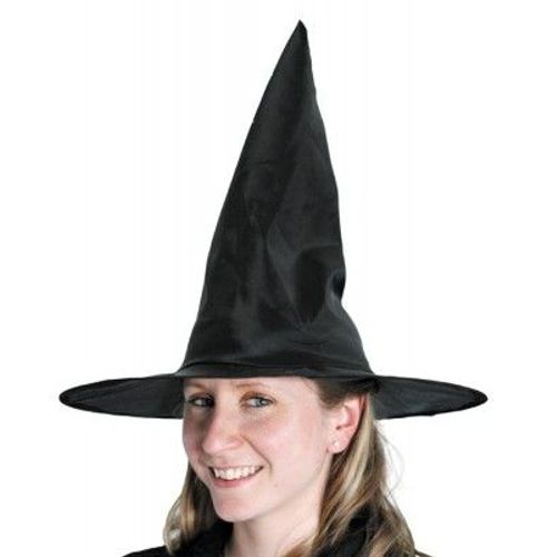 Party Pro 873160, Chapeau De Sorcière Noir Brillant Adulte