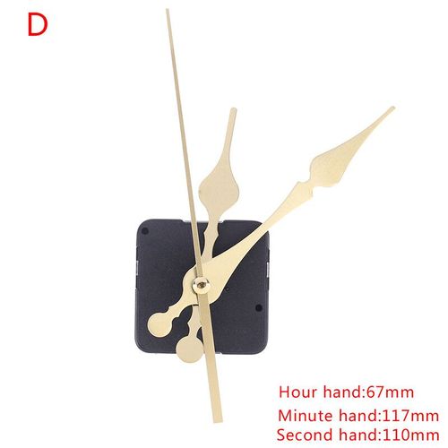Mécanisme d'Horloge Murale à Quartz,Ensemble d'Outils pour le Bricolage,Pièces de Rechange et de Réparation,1 Ensemble - Type 1Set A7