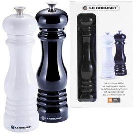 Ensemble Moulin P/S Noir/Blanc 21cm 96002100169100 Le Creuset