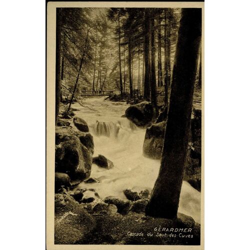 Carte Postale De Gérardmer (Vosges) Cascade Du Saut Des Cuves