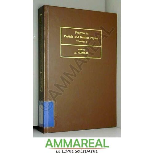 Progress In Particle And Nuclear Physics