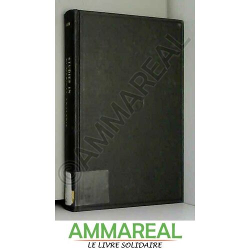 Studies In Numerical Analysis
