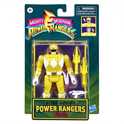 Power Rangers Prg Retro Morph Yellow Ranger