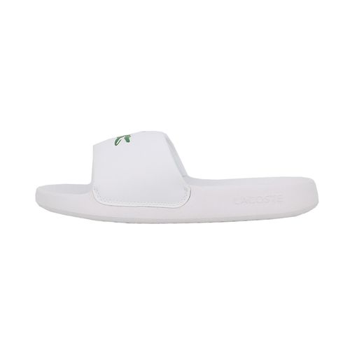Claquettes Mules Lacoste Croco 1.0 Summer Pack Blanc 39
