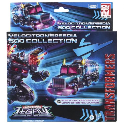 Hasbro Transformers Generations Legacy Velocitron Speedia 500 Collection Robots In Disguise 2000 Universe Classe Leader Scourge