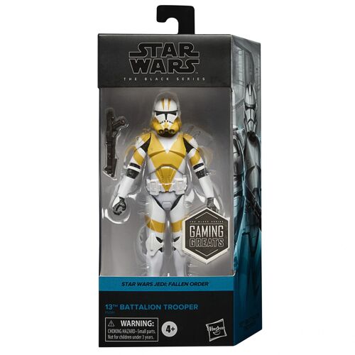 HASBRO Star Wars The Black Series Gaming Greats, figurine Clone Trooper du 13e bataillon