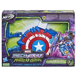 Marvel Classic Marvel Mech Strike Monster Hunters Captain America Bouclier lance-projectile
