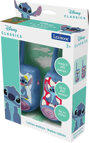 Lexibook LEXIBOOK Talkies-walkies Disney Stitch Portée 200m