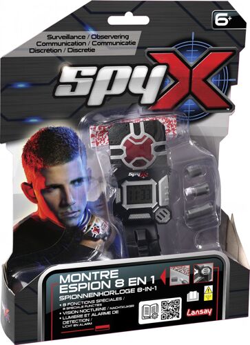 Lansay Spy X Montre Espion 8 En 1
