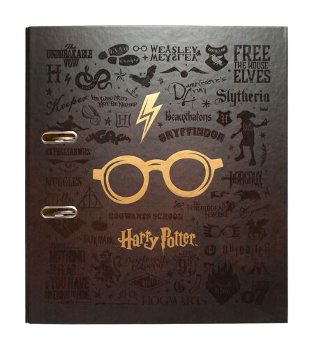 Harry Potter - Classeur Avec Levier Lunettes D'harry
