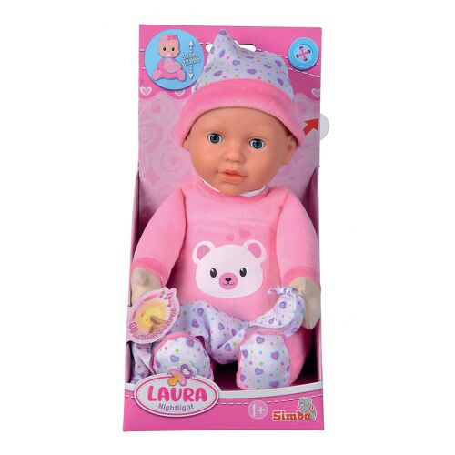 Poupees Laura Veilleuse Melodie 30cm