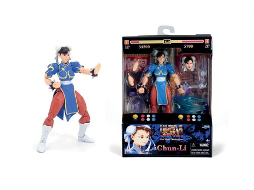 Jada Sf Fig Articulee 15cm+Accs Chun-Li
