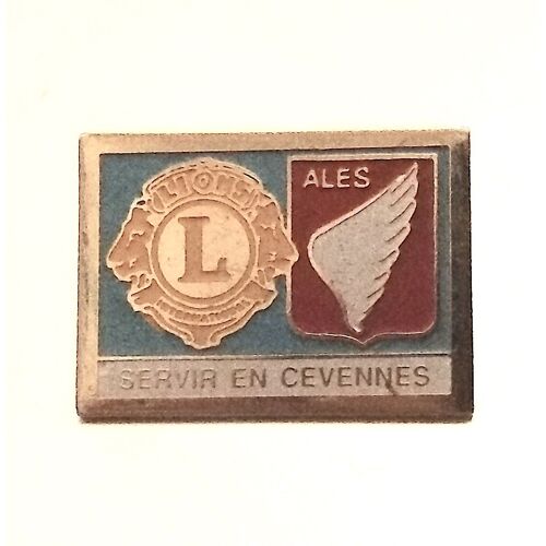Lions Club Cevennes Ales Pin S Metal 1990 S