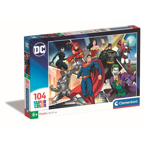 Puzzle Enfant 104 Pièces - Dc Comics