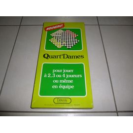 Quart Dames Rare Jeu De Dames A 4