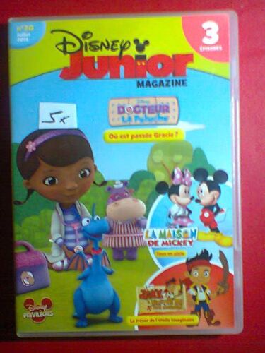 Disney Junior - Numero 30 - Docteur La Peluche - De 3 Episodes- Ou Est Passee Gracie?-Tous En Piste - Le Tresor De L Etoile Imaginaire