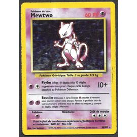 Carte Pokémon Mewtwo 10/102 [Holo] - Wizards (Fr)