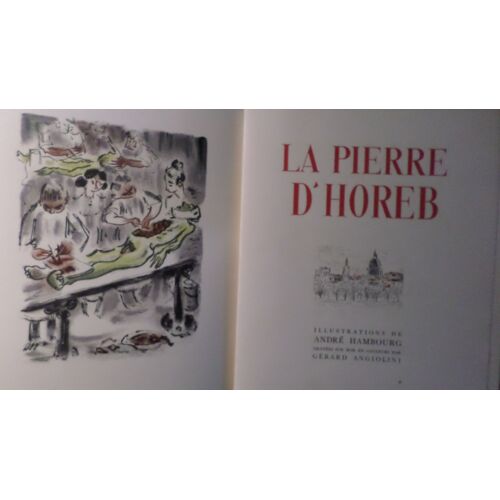 La Pierre D'horeb - Illustrations De Andre Hambourg