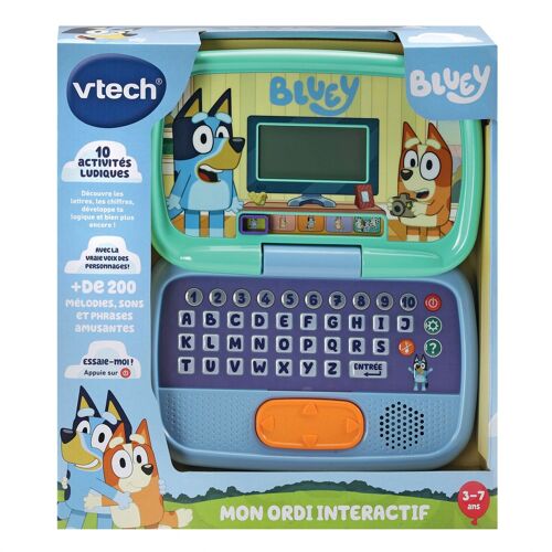 Jouets Educatifs Licence Bluey - Mon Ordi Interactif