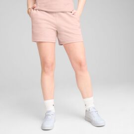 Puma Short 5'' À Taille Haute Taille Et Petit Logo N° 1 Logo Ess Femme, Vêtements, Rose Quartz, M
