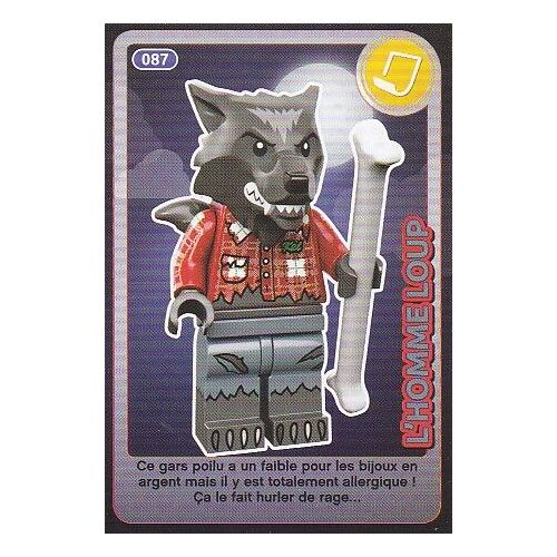 Carte Lego N°087 : L'homme Loup