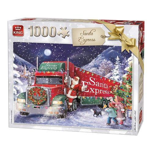 Puzzle 1000 Pièces Santa Express Christmas