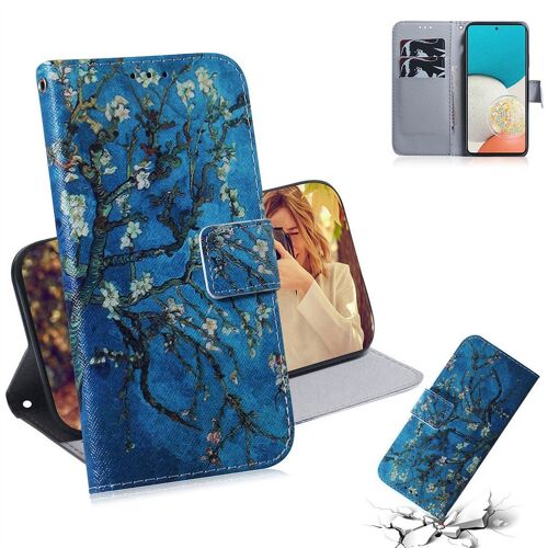 Saturcase Coque Pour Samsung Galaxy A53 5g, Beau Pu Cuir Magnétique Flip Portefeuille Support Porte-Carte Protecteur Housse Étui Pour Samsung Galaxy A53 5g (Tx-1)