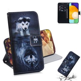 Saturcase Coque Pour Samsung Galaxy A52 5g, Beau Pu Cuir Magnétique Flip Portefeuille Support Porte-Carte Protecteur Housse Étui Pour Samsung Galaxy A52 5g (Tx-10)