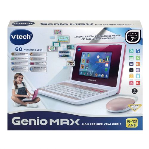 VTECH GENIO MAX ROSE (ECRAN 7")