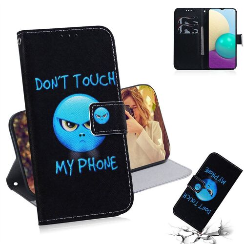 Saturcase Coque Pour Samsung Galaxy A02s, Beau Pu Cuir Magnétique Flip Portefeuille Support Porte-Carte Protecteur Housse Étui Pour Samsung Galaxy A02s (Tx-5)