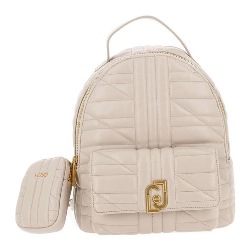Sac à dos collège Liu.jo Ecs m backpack taupe Marron