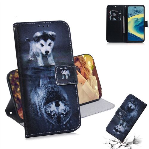Saturcase Coque Pour Nokia Xr20, Beau Pu Cuir Magnétique Flip Portefeuille Support Porte-Carte Protecteur Housse Étui Pour Nokia Xr20 (Tx-10)